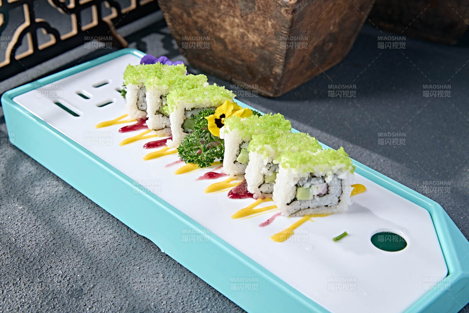 鮮果什錦太卷紫菜包飯