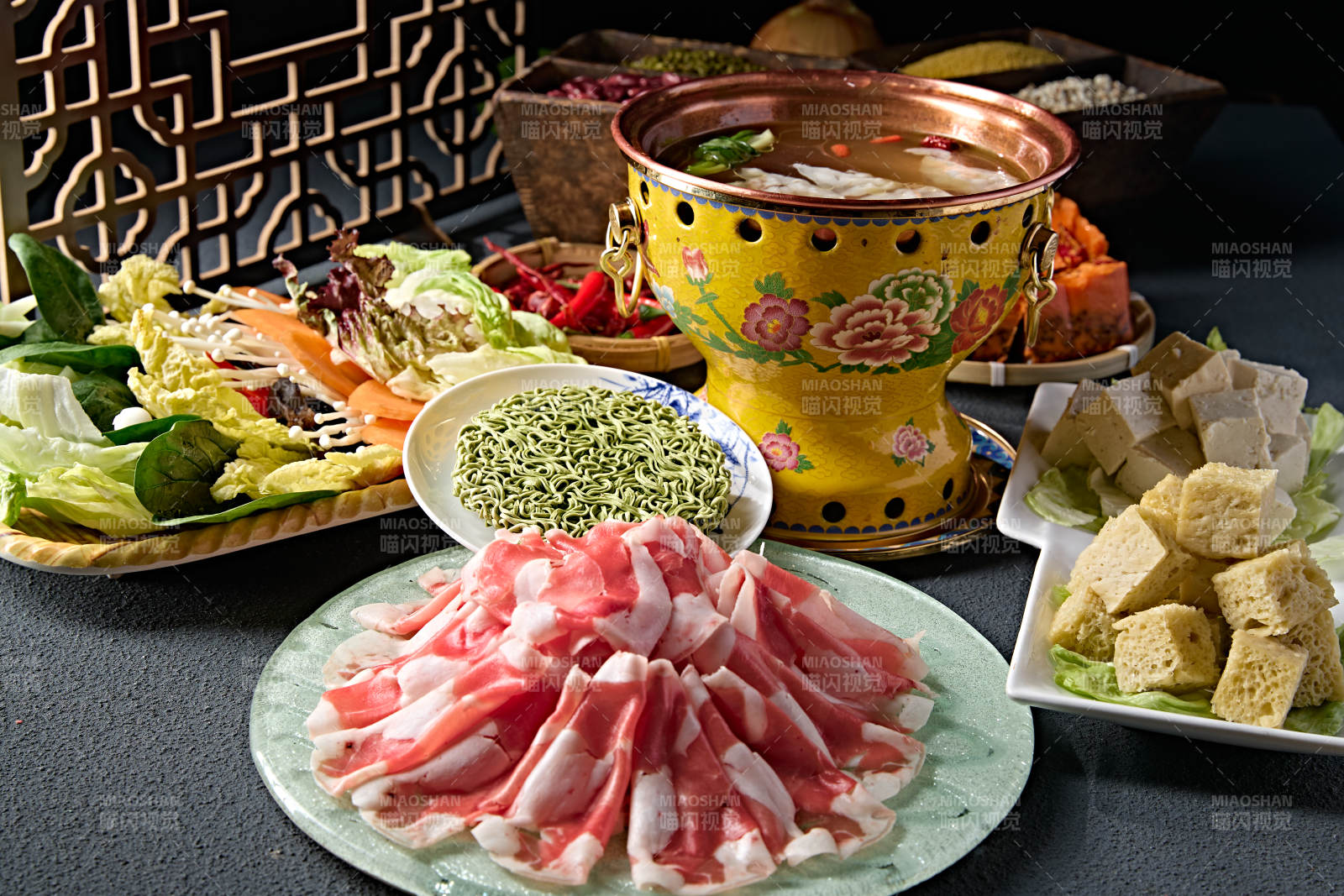 美味小火锅套餐美食组合