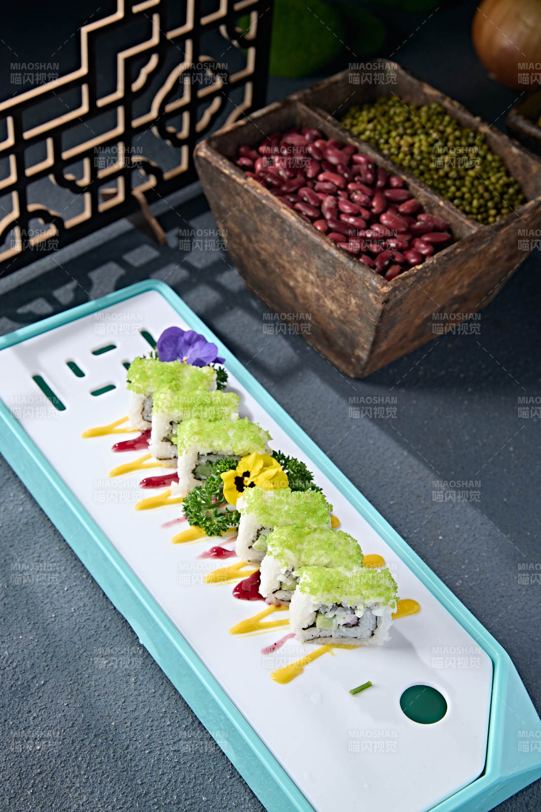 鮮果什錦太卷紫菜包飯