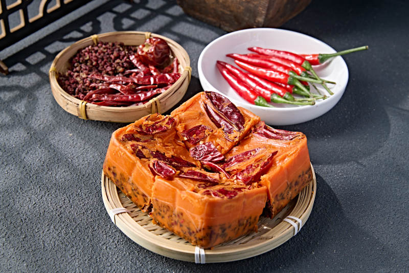 重庆传统香辣块状牛油火锅底料