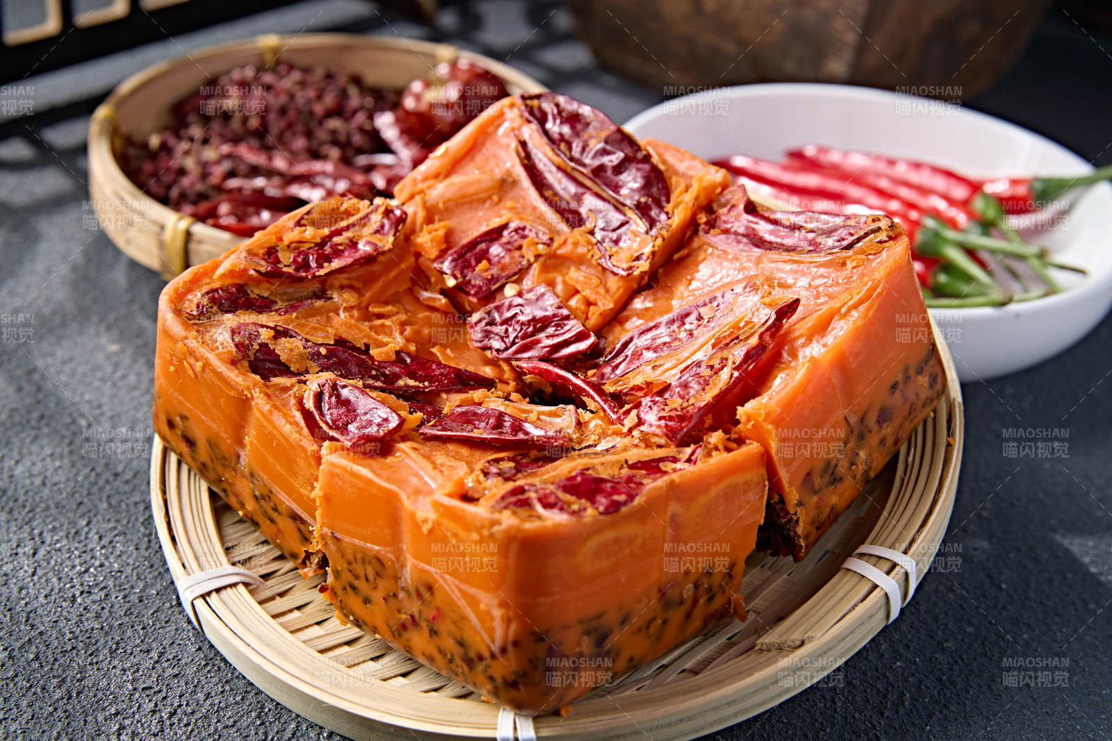 重慶傳統香辣塊狀牛油火鍋底料