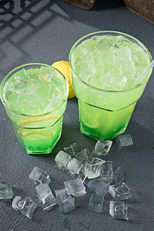 解暑飲料珍珠青蘋果汁