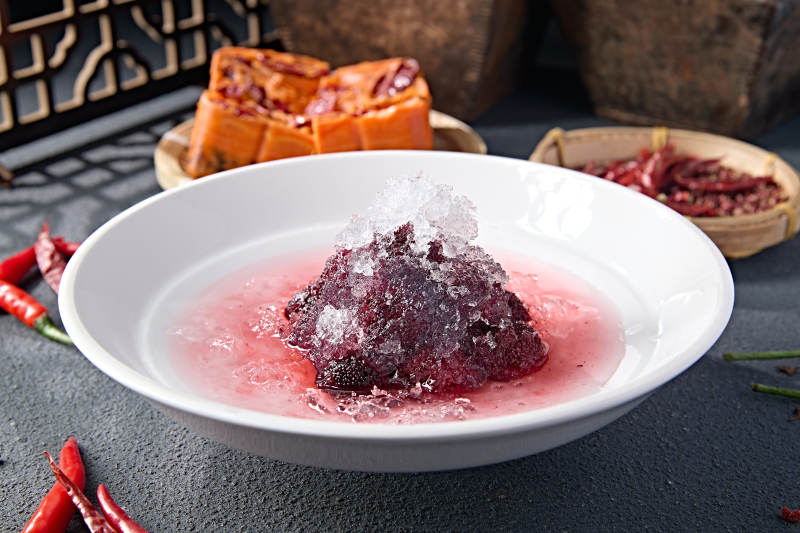 糖水冰镇燕窝杨梅