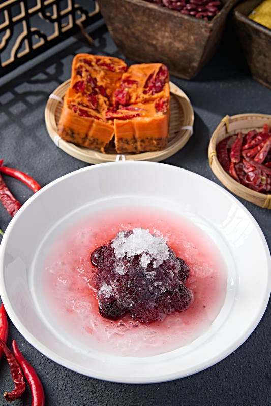 糖水冰镇燕窝杨梅