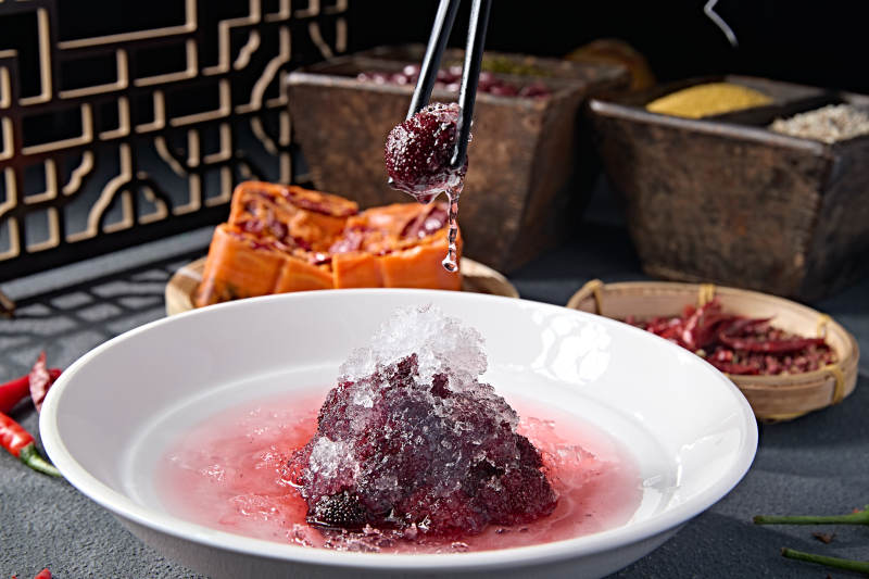 糖水冰镇燕窝杨梅