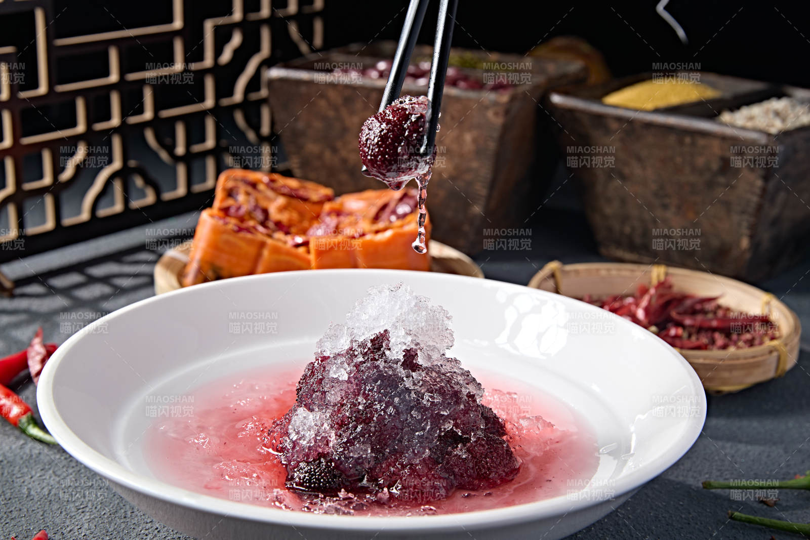 糖水冰镇燕窝杨梅