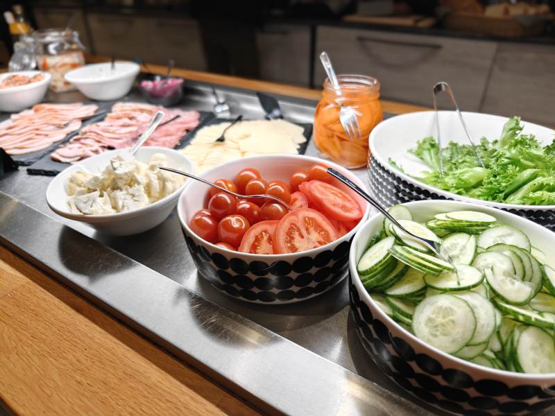 新鲜沙拉自助餐