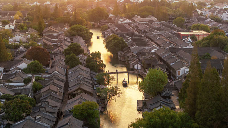 水鄉(xiāng)晨曦 古韻悠長