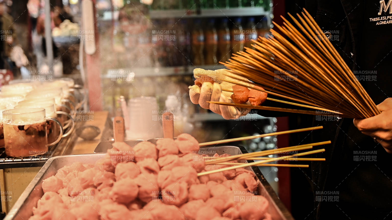 街头烤串美食