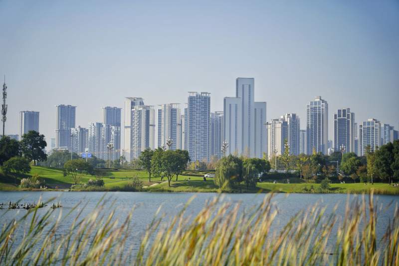 成都秦皇湖风景