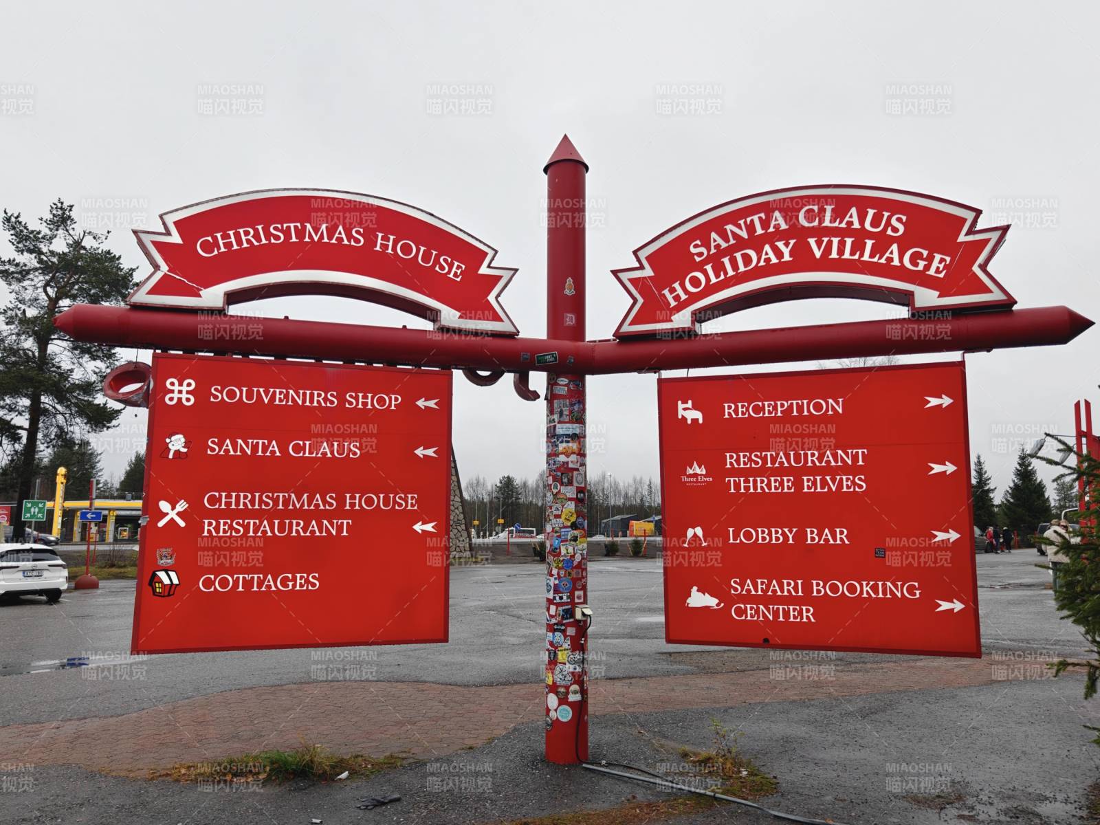 圣诞村导览图