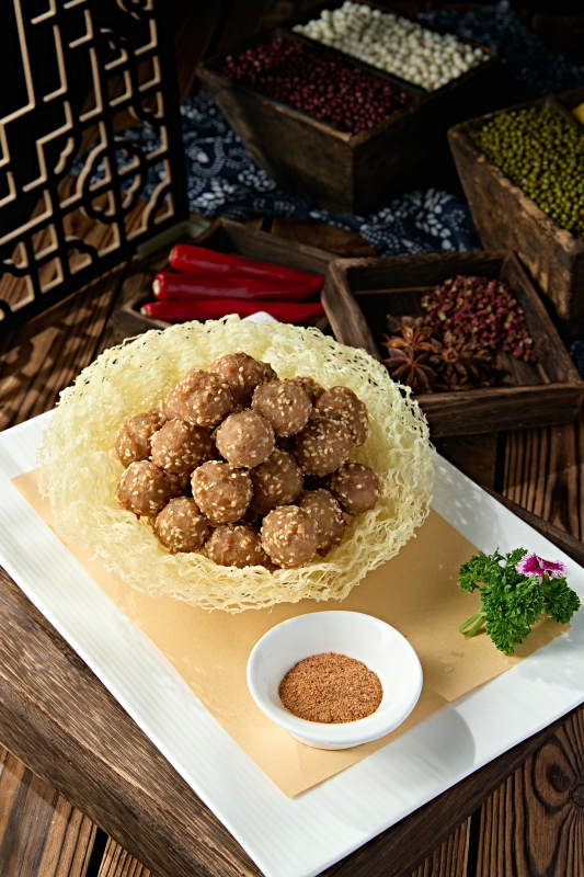 养生宫廷炸脆骨丸子