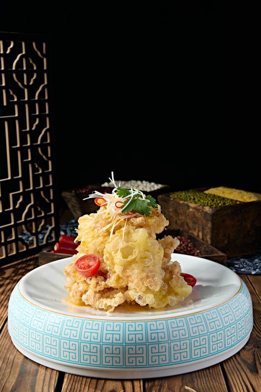 经典东北美食干炸锅包肉