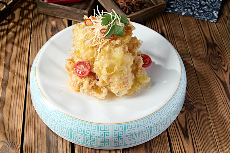 经典东北美食干炸锅包肉