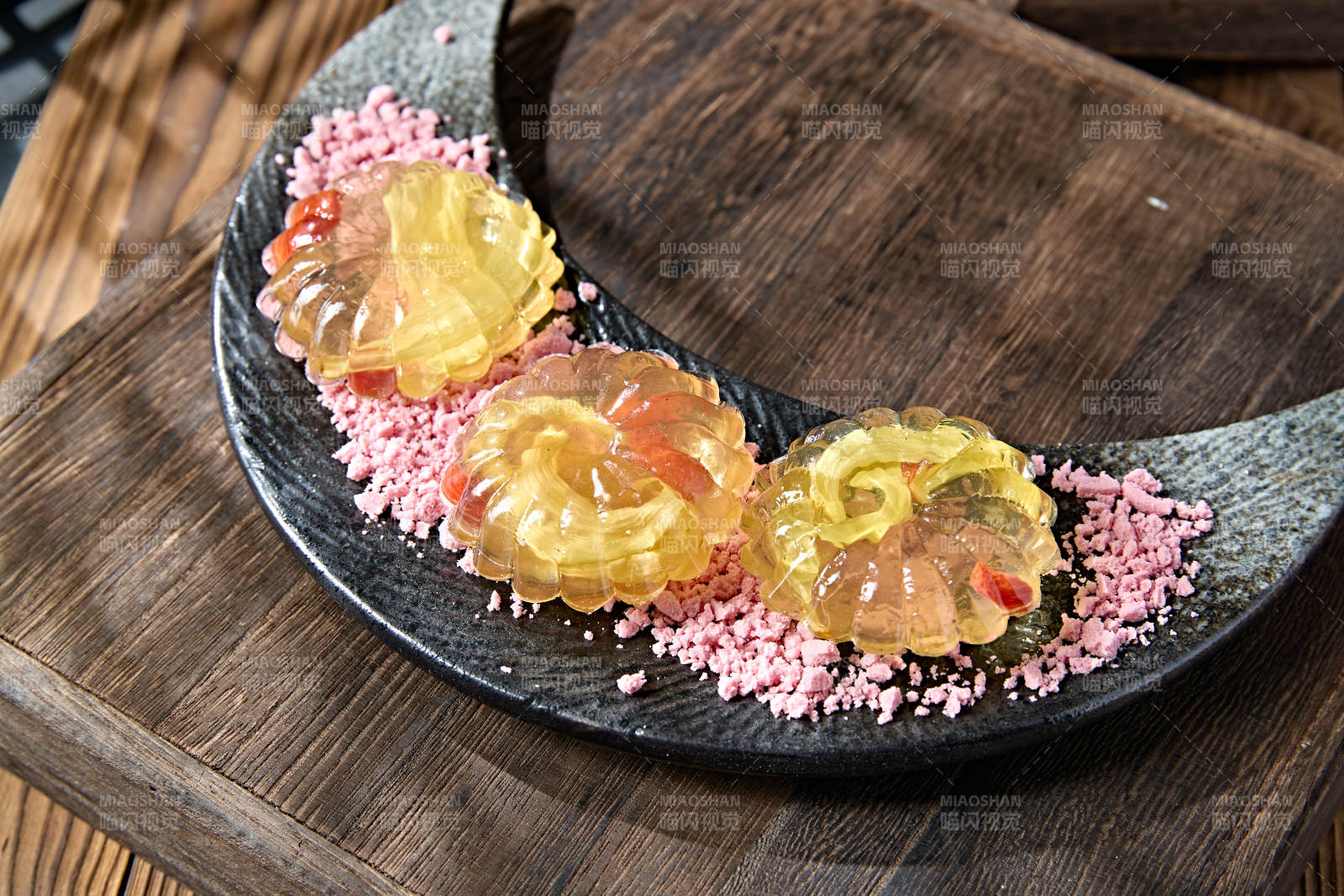 美味茶餐枸杞当归水晶果冻布丁