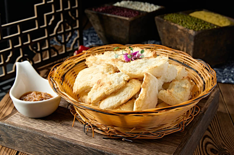 烘烤奶香酥脆手掰馒头