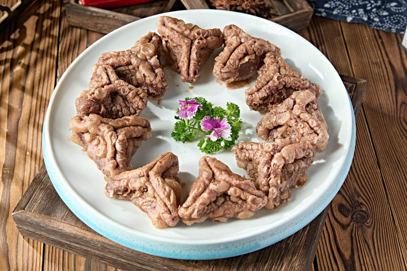 張垣美食黑米油炸糕