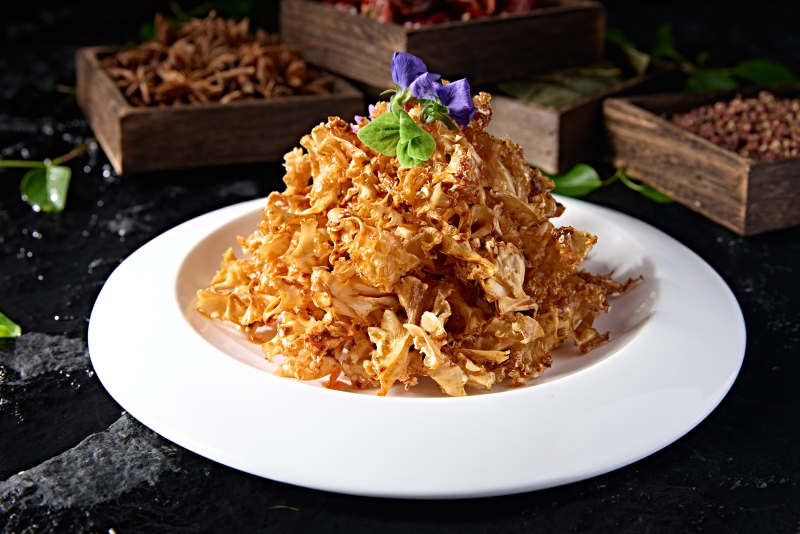 东北风味干炸鸡冠油