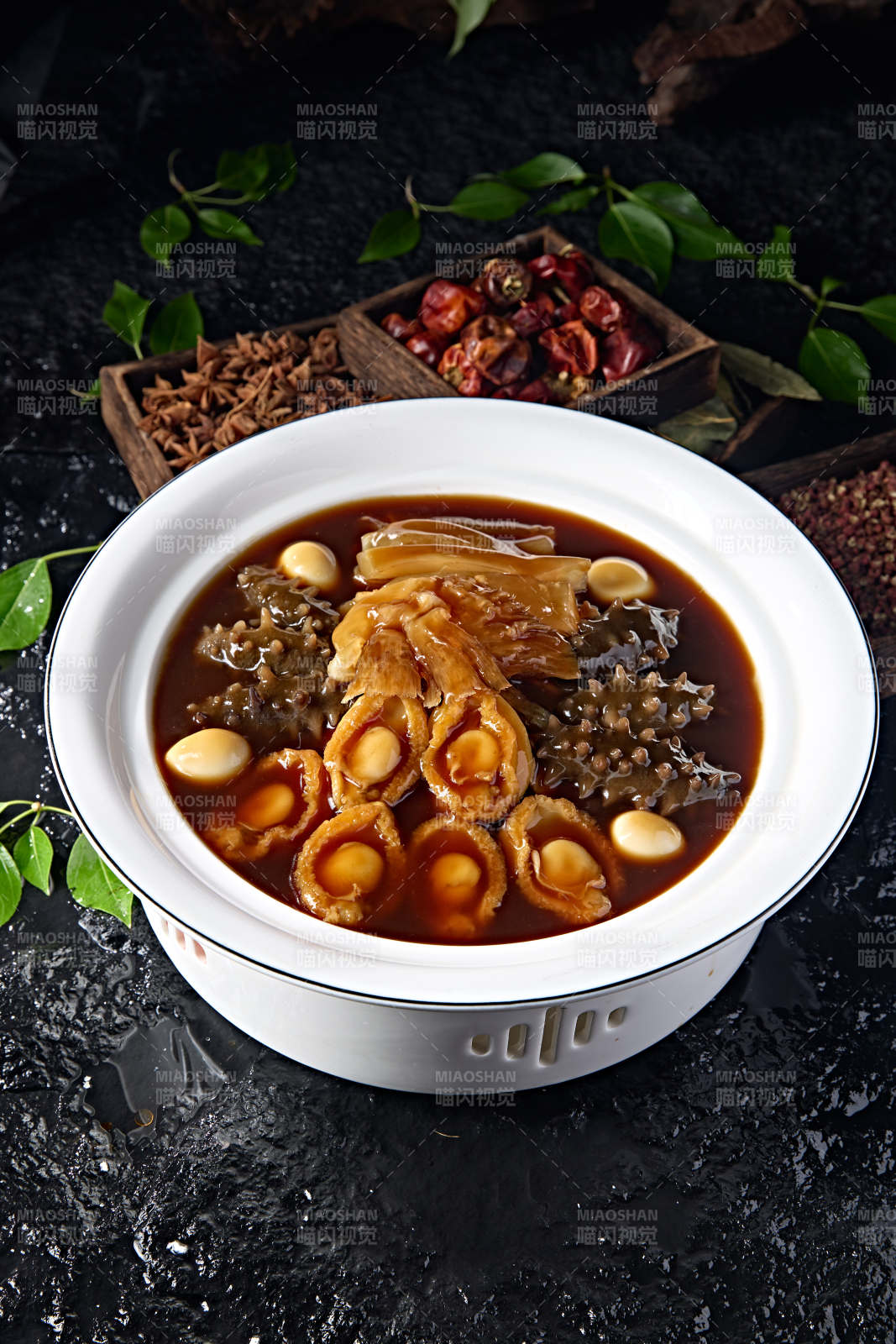 王府菜系浓汤四宝