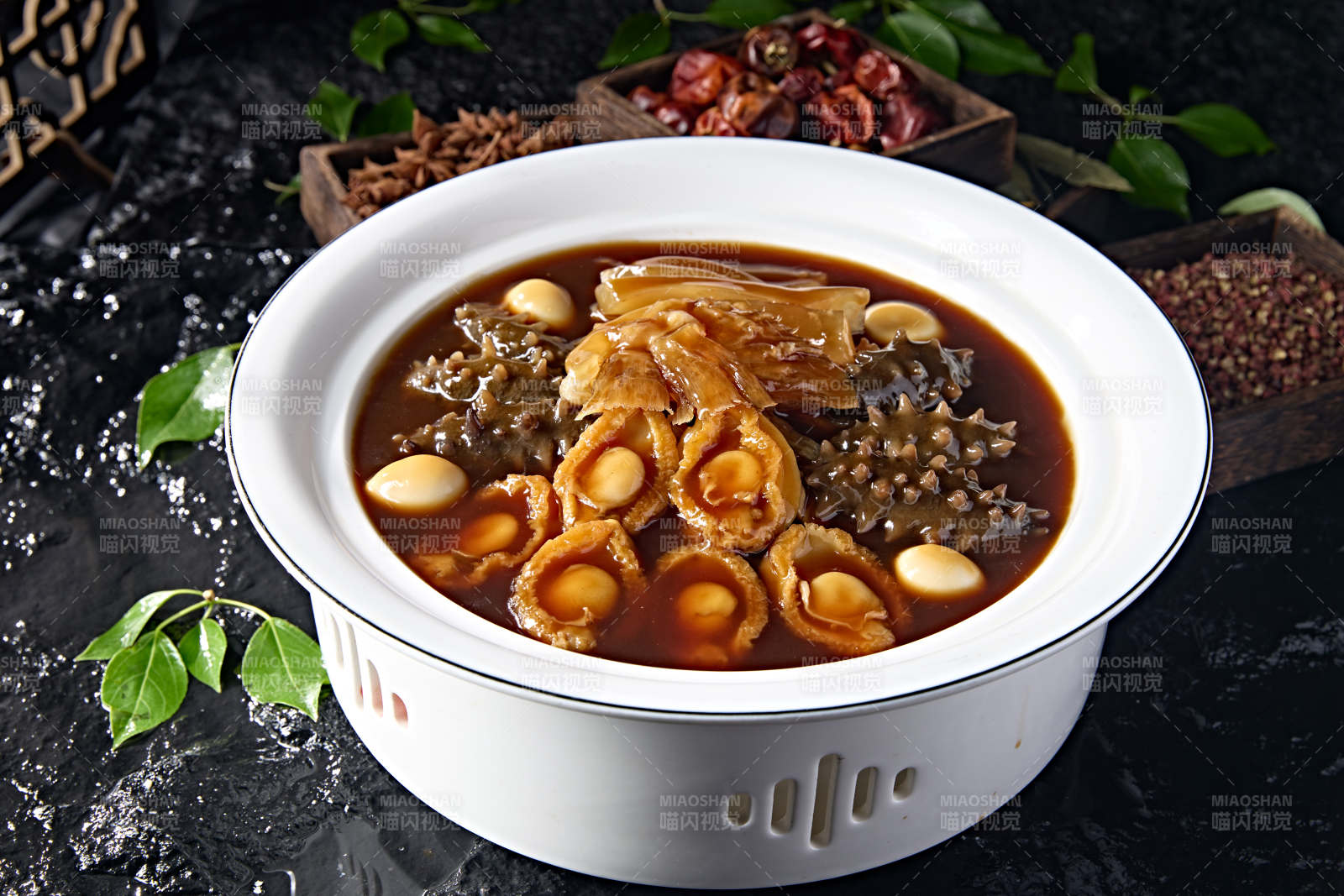 王府菜系浓汤四宝