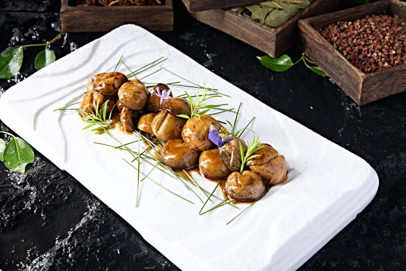 酱烧松香塞外口蘑