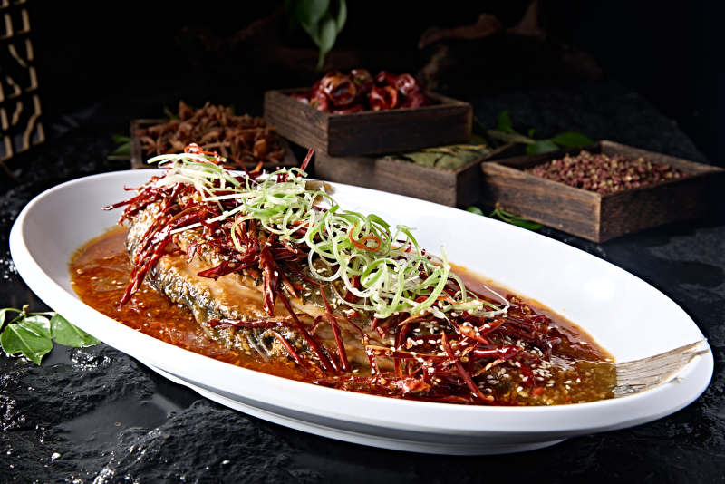 川香辣味干烧大鲤鱼
