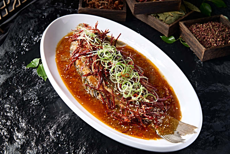 川香辣味干烧大鲤鱼