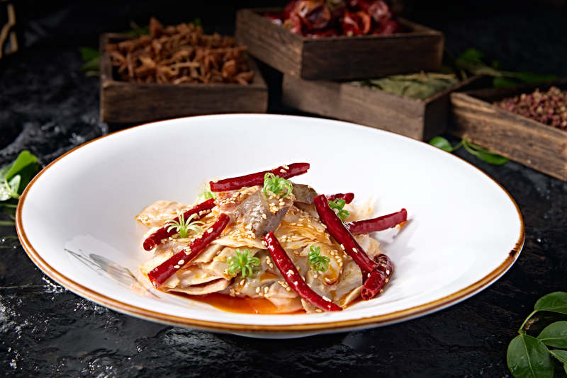 红油香辣猪肚片