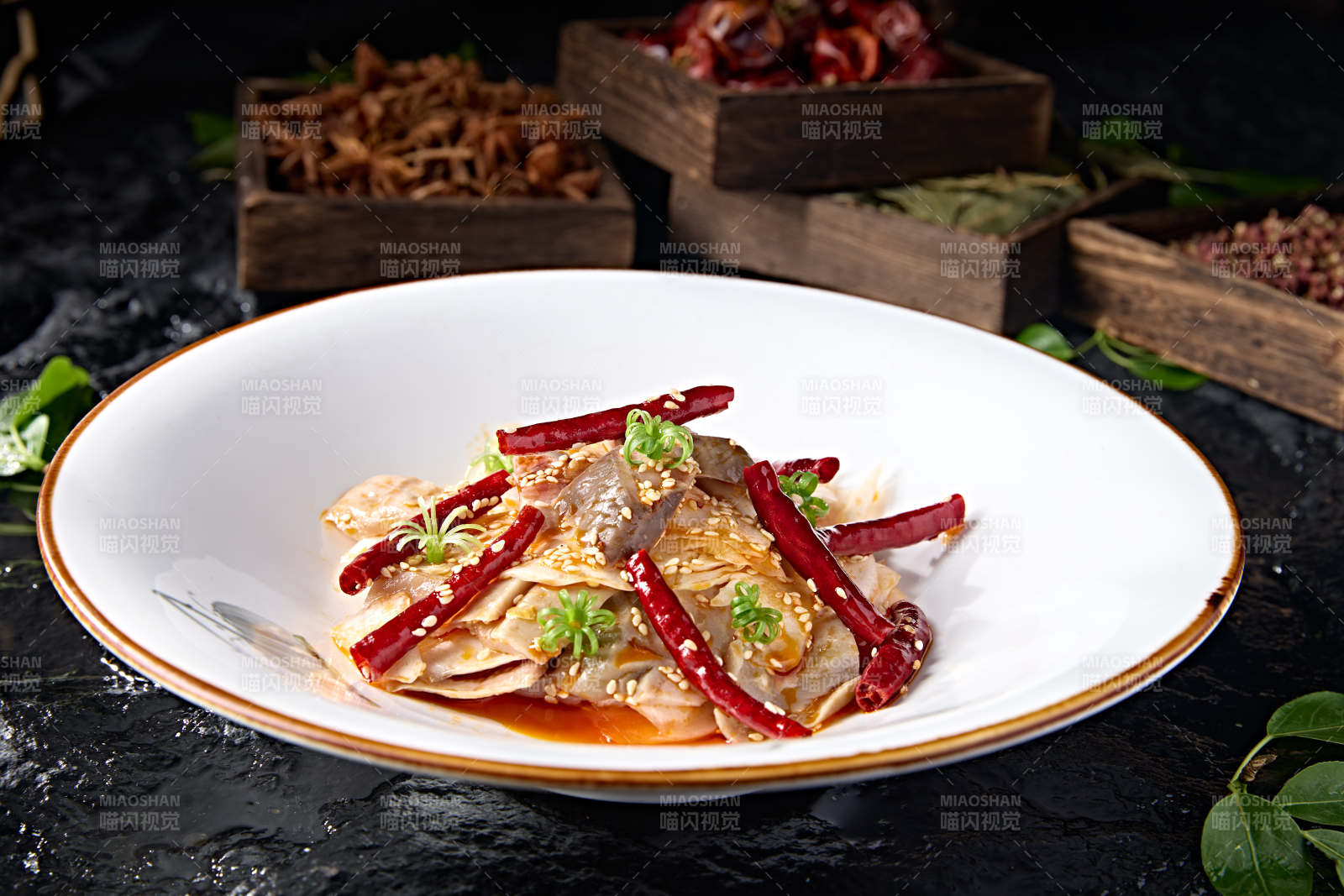 红油香辣猪肚片