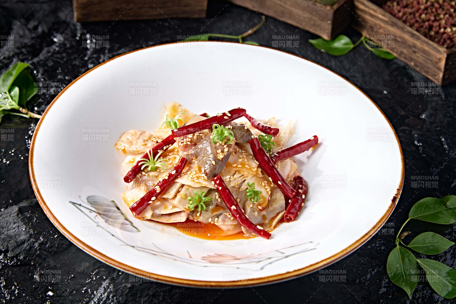 红油香辣猪肚片