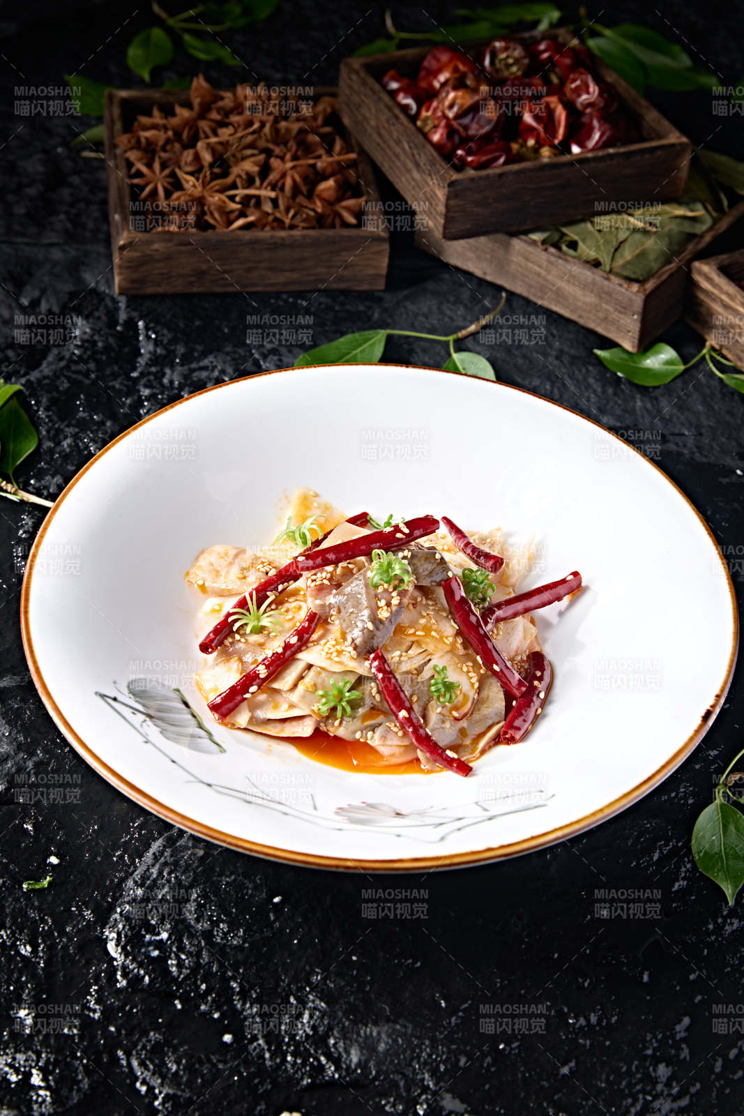 红油香辣猪肚片