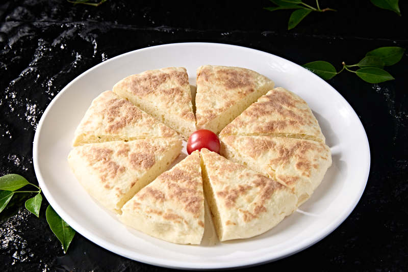 传统主食面食发面白面烙大饼