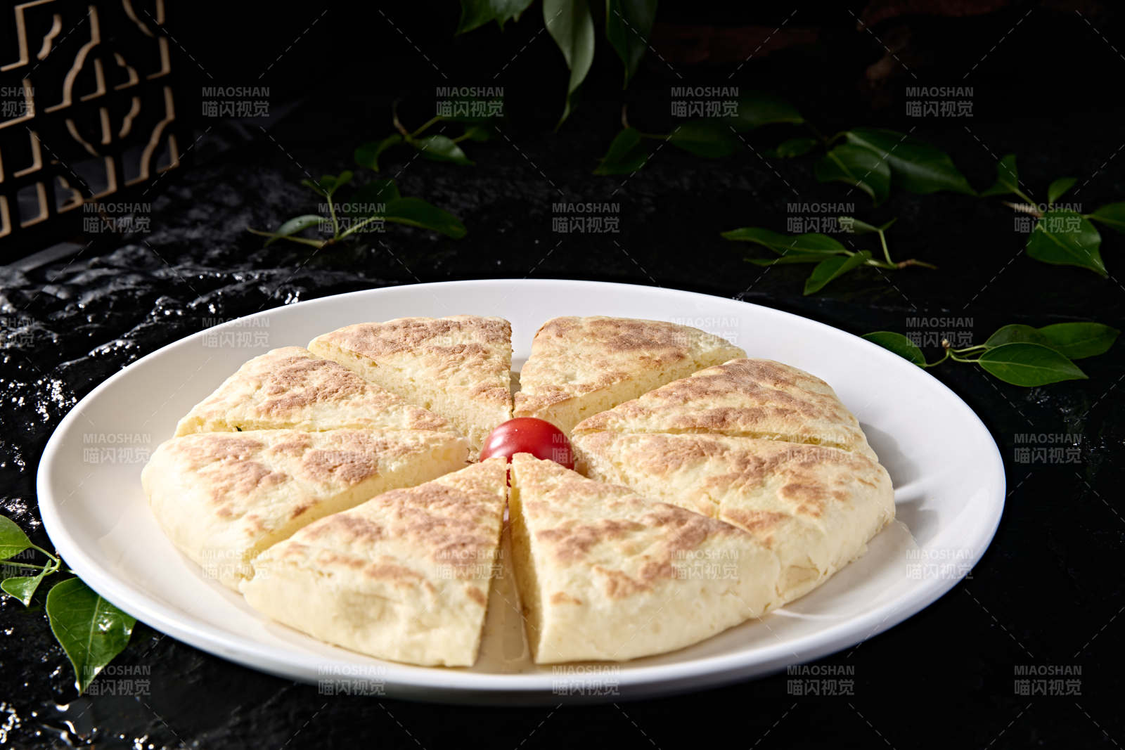 傳統主食面食發面白面烙大餅