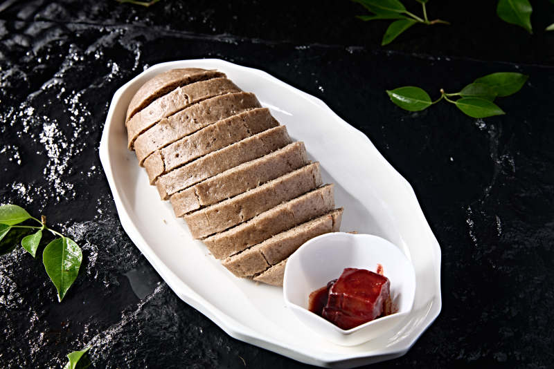 黑豆杂粮馍馍切片