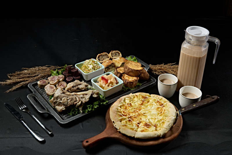 美食套餐组合实物组合一组美食