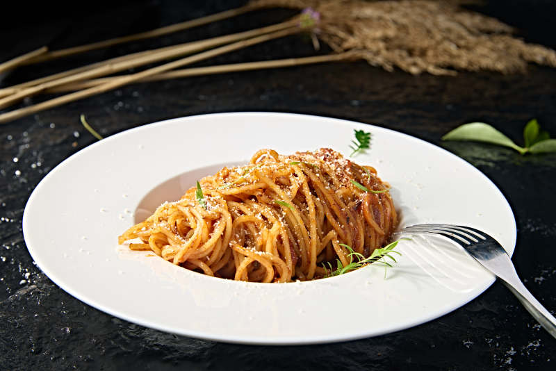 西餐美食意大利肉酱面