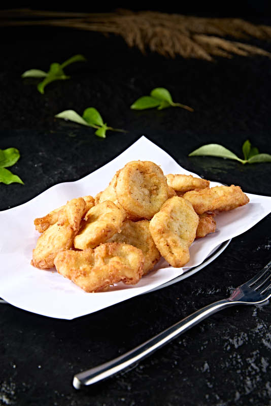 快餐美食油炸上校鸡块