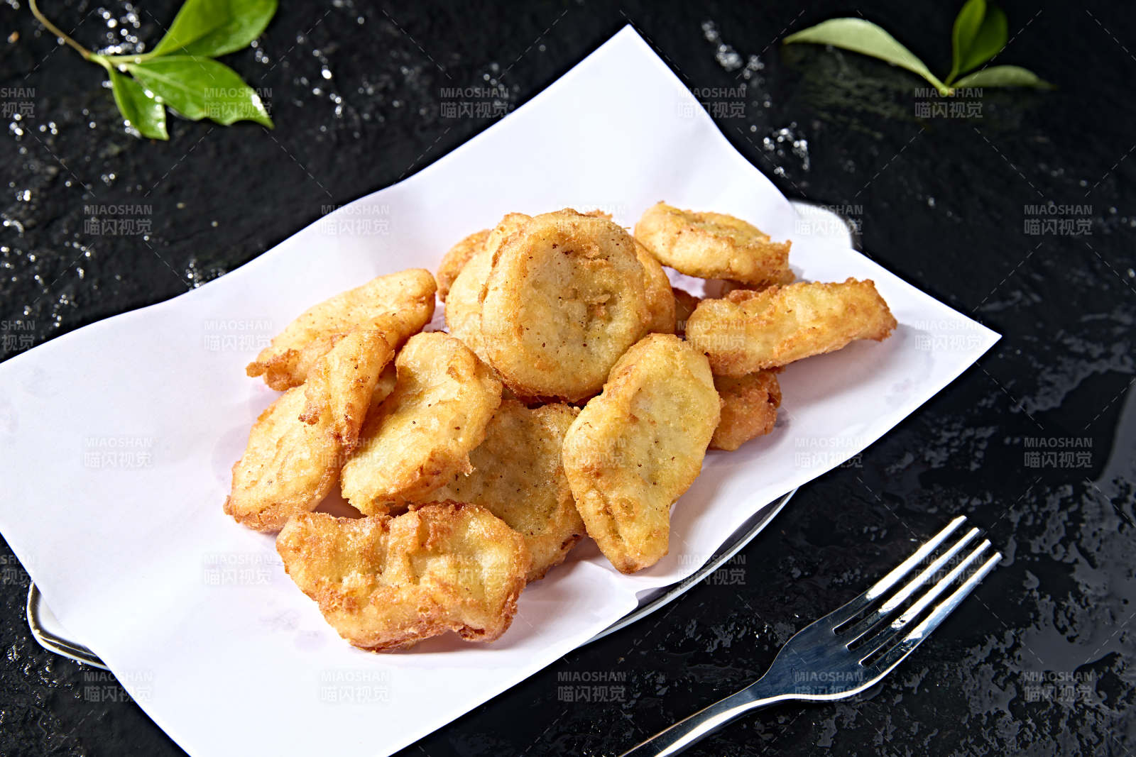 快餐美食油炸上校鸡块