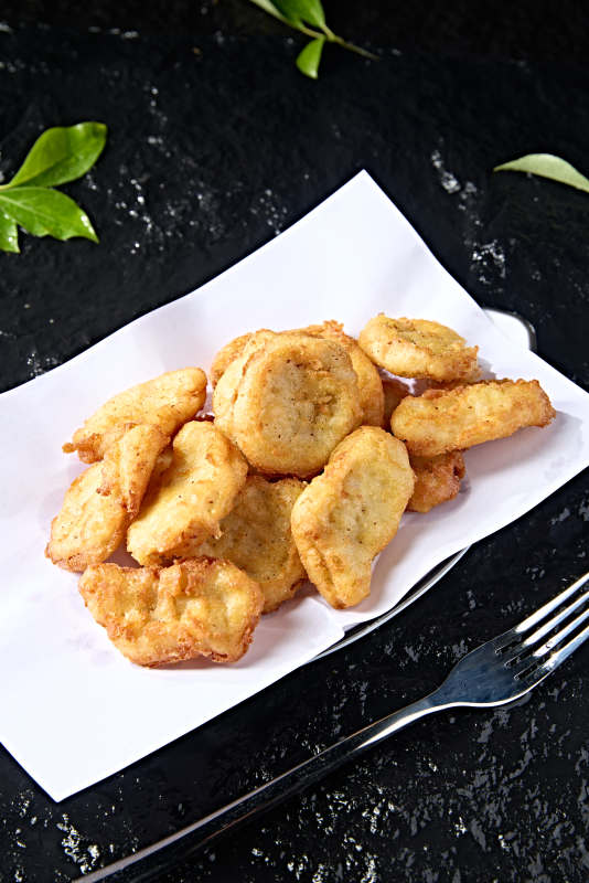 快餐美食油炸上校鸡块