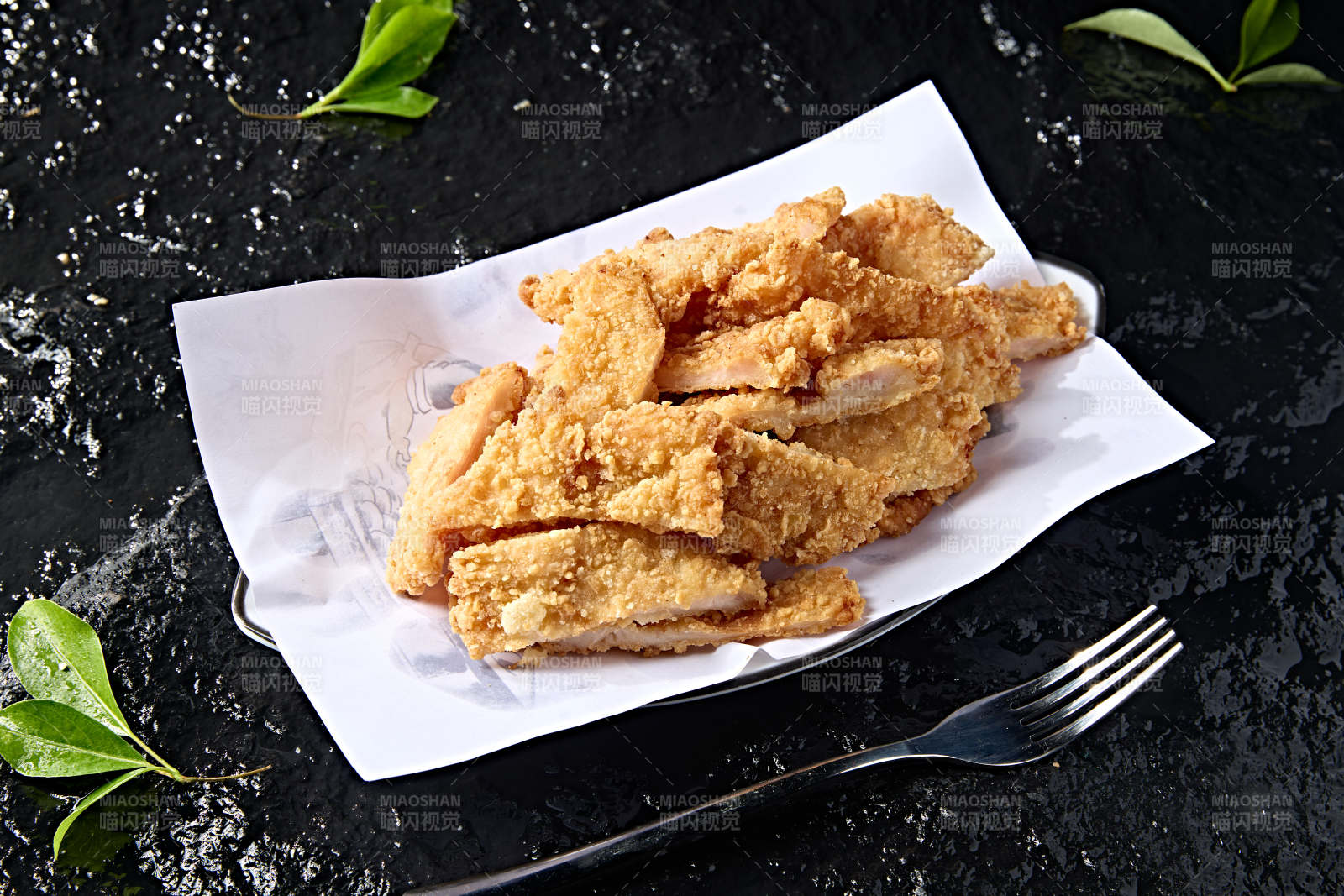 西餐快餐油炸大鸡排