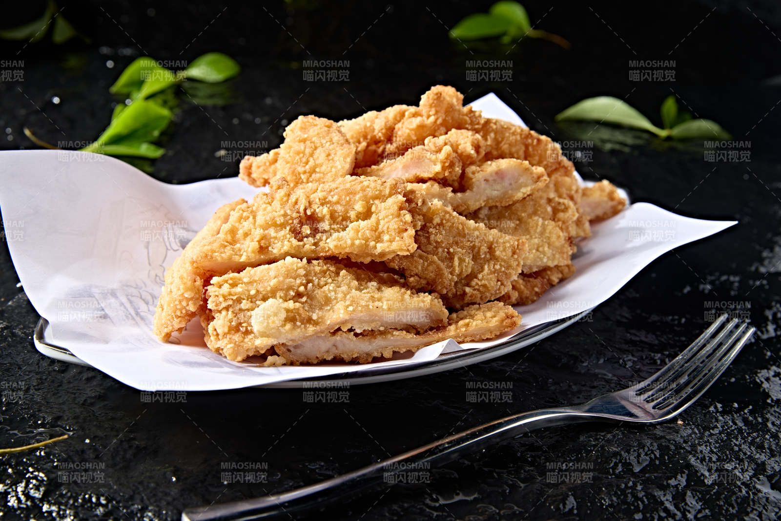 西餐快餐油炸大鸡排