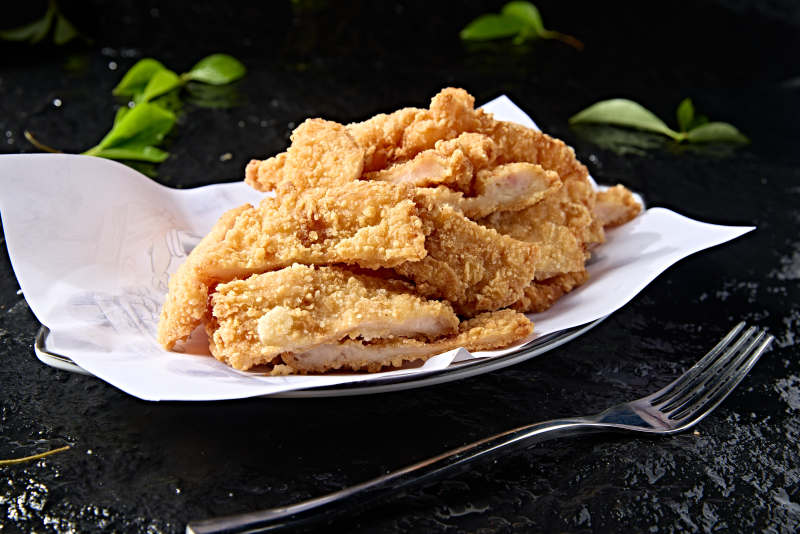 西餐快餐油炸大鸡排