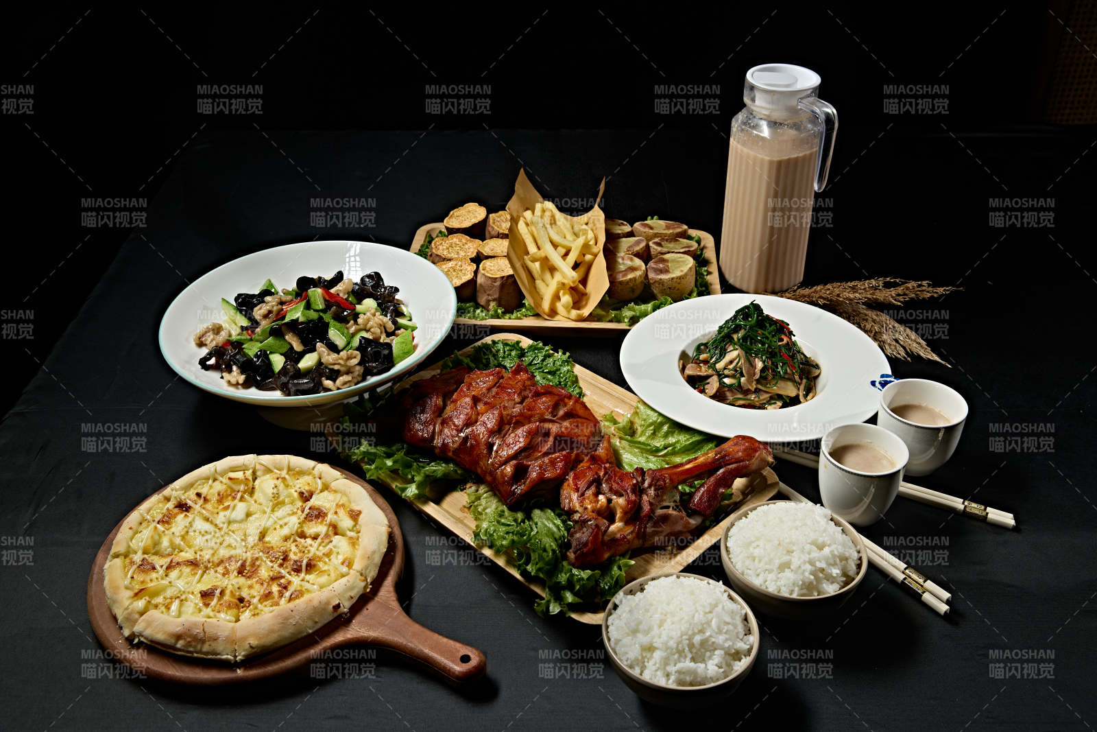 美食套餐組合實物組合一組美食