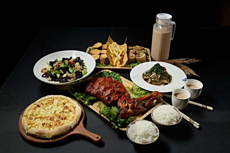 美食套餐組合實物組合一組美食