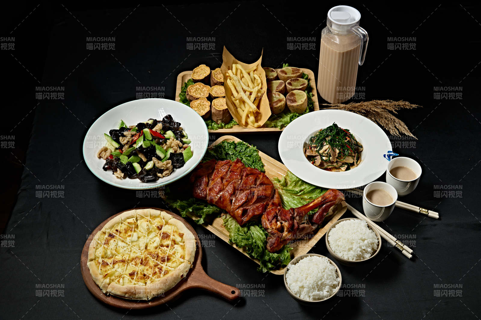 美食套餐組合實物組合一組美食