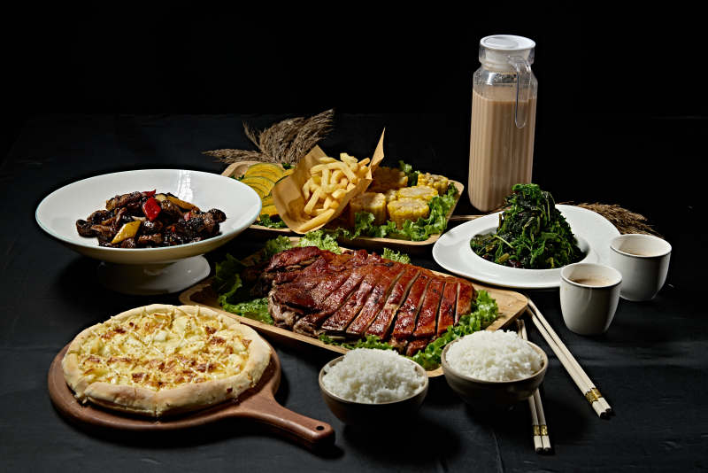 美食套餐组合实物组合一组美食