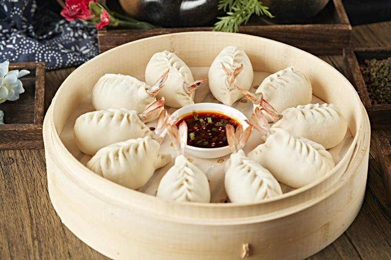 现包的传统沙县蒸虾饺