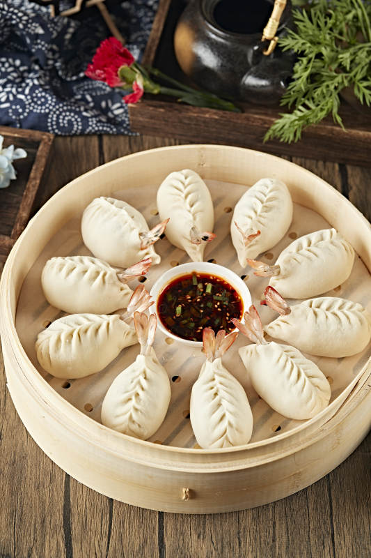 现包的传统沙县蒸虾饺