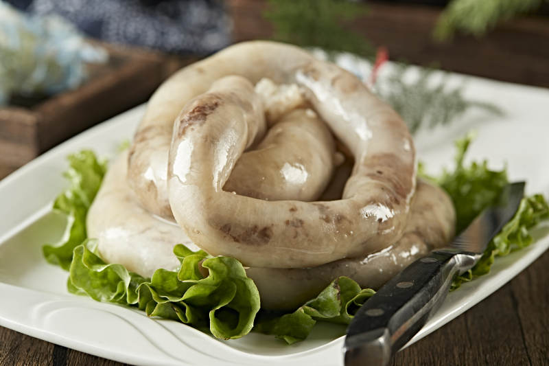 水煮传统蒙餐羊肉肠羊白肠