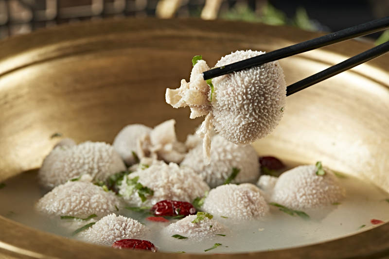 內蒙藍旗傳統美食水煮肚包肉